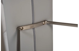 Барный стул 58DB-19307, искусственная кожа, серый 