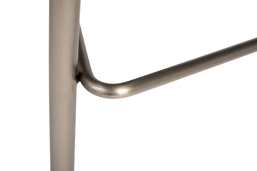 Барный стул 58DB-19307, искусственная кожа, серый 