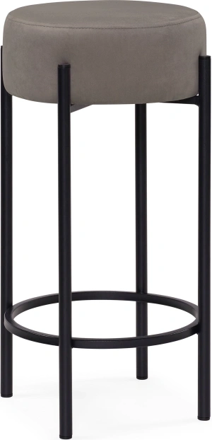 Барный табурет Сайпл, серый MR-30 / черный