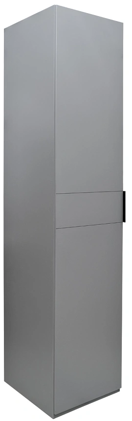Шкаф-пенал Alto, 50x57x228.5, распашной c вешалкой, серый кобальт
