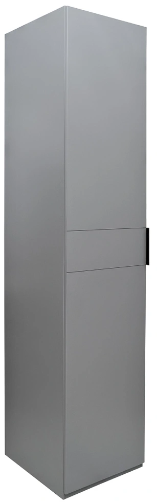 Шкаф-пенал Alto, 50x57x228.5, распашной c вешалкой, серый кобальт