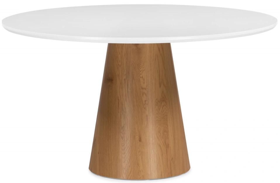 Кухонный стол Huge, белый / коричневый