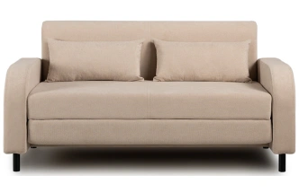 Диван прямой двухместный Киото, Epic 12 Beige (бежевый)