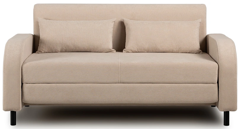 Диван прямой двухместный Киото, Epic 12 Beige (бежевый)