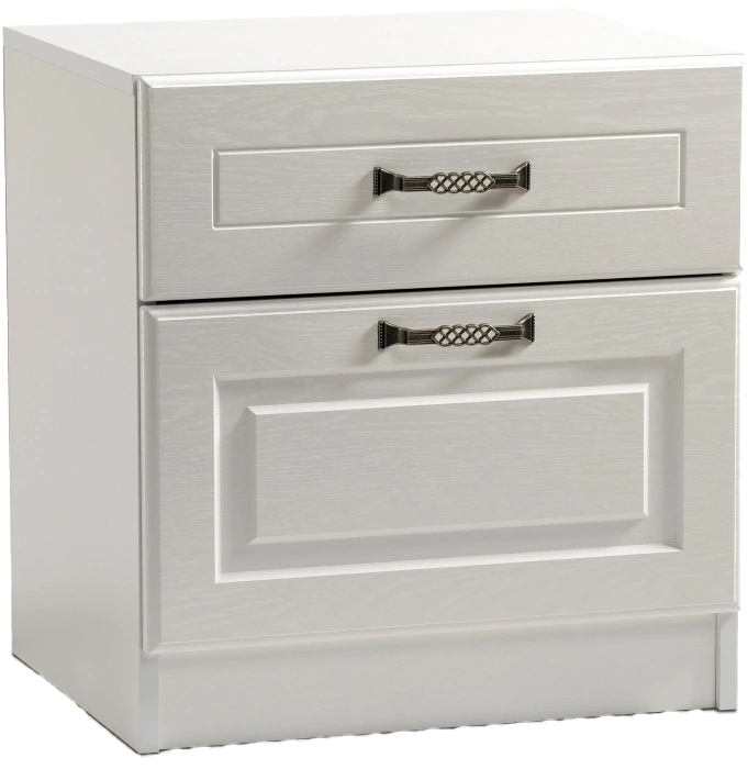 Тумба прикроватная Ливерпуль, белый / ясень ваниль НМ-1012-100 пвх