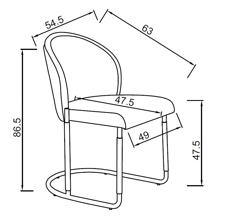  Стул 160KD-80070, мягкий, экокожа, кремовый / терракота