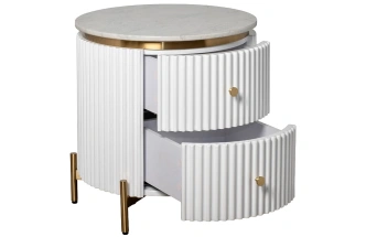 Тумба прикроватная 77IP-GD009-TUMB/1, с ящиками