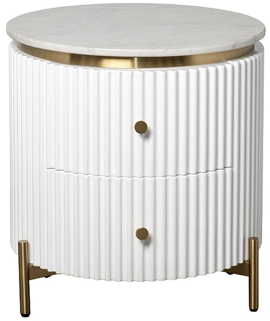 Тумба прикроватная 77IP-GD009-TUMB/1, с ящиками