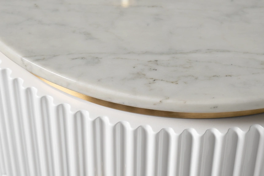 Тумба прикроватная 77IP-GD009-TUMB/1, с ящиками