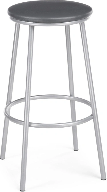 Барный табурет Drezegomad, серый полимер / светлый мусс