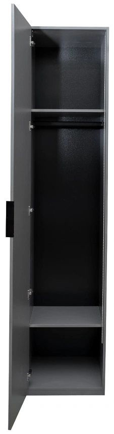 Шкаф-пенал Alto, 50x57x228.5, распашной c полками, серый кобальт