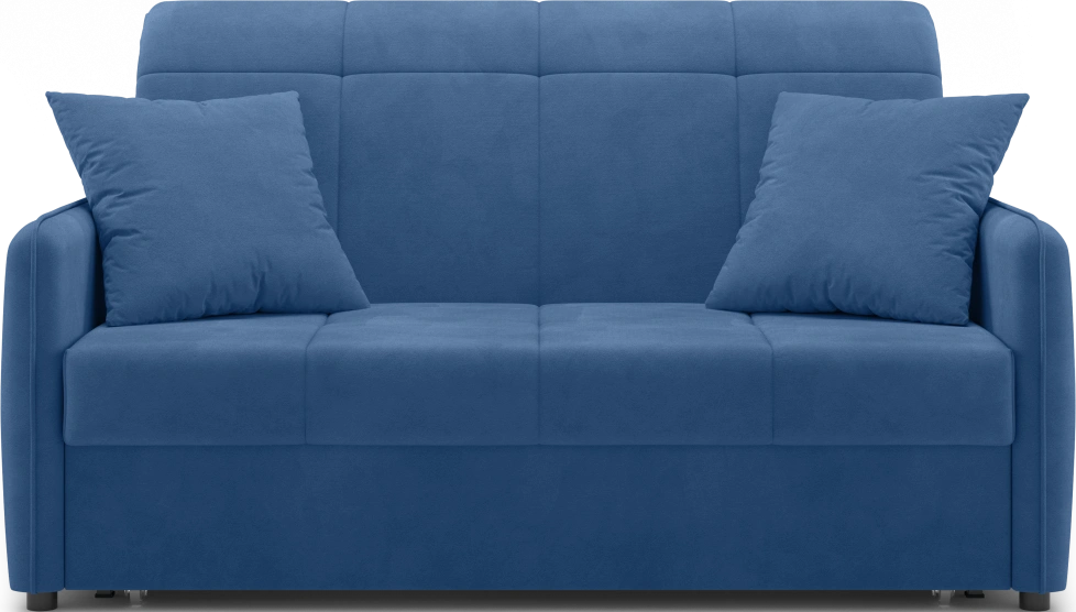 Диван прямой Монако 140, модель 068, Balance 784 (синий)