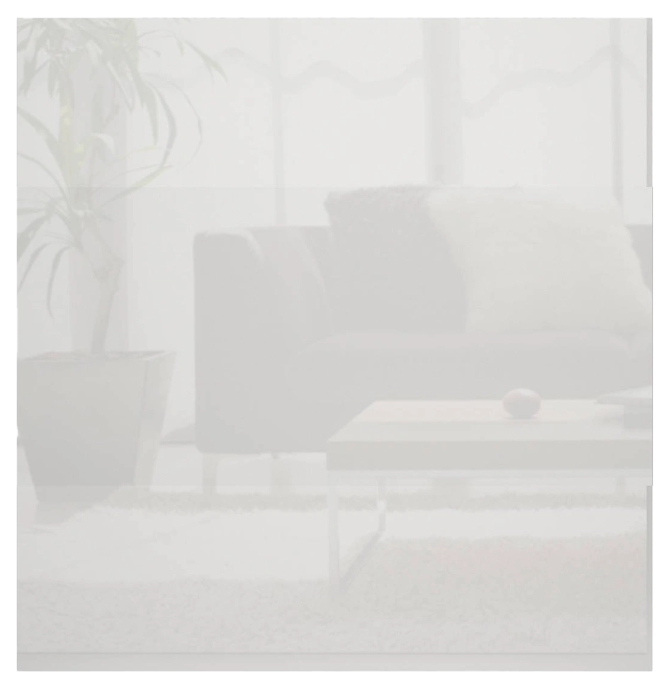 Фасад для высокого каркаса Прато, 590x584, Белый глянец