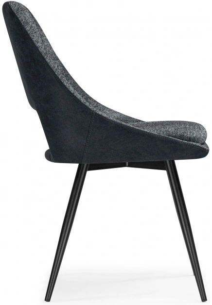 Стул Avianus, вращающийся 360, тёмно-серый / чёрный