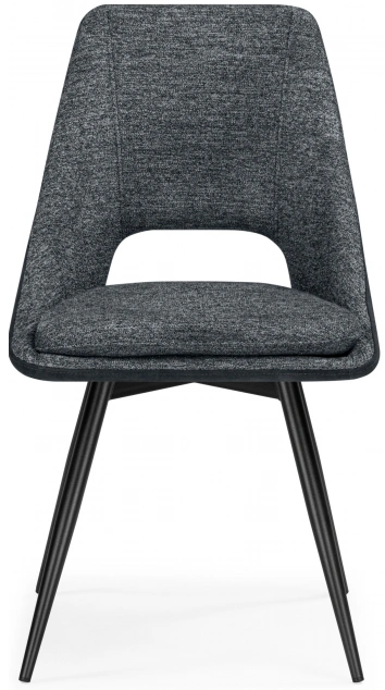 Стул Avianus, вращающийся 360, тёмно-серый / чёрный