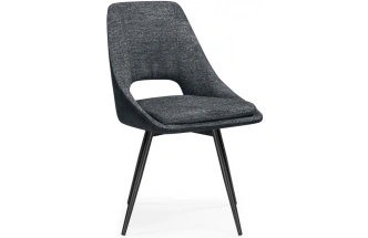 Стул Avianus, вращающийся 360, тёмно-серый / чёрный