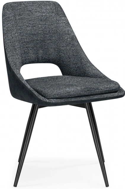 Стул Avianus, вращающийся 360, тёмно-серый / чёрный