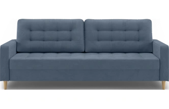 Диван прямой трехместный Lugo, модель 041, Alliance 797 (графитовый)