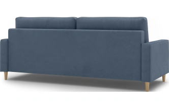 Диван прямой трехместный Lugo, модель 041, Alliance 797 (графитовый)