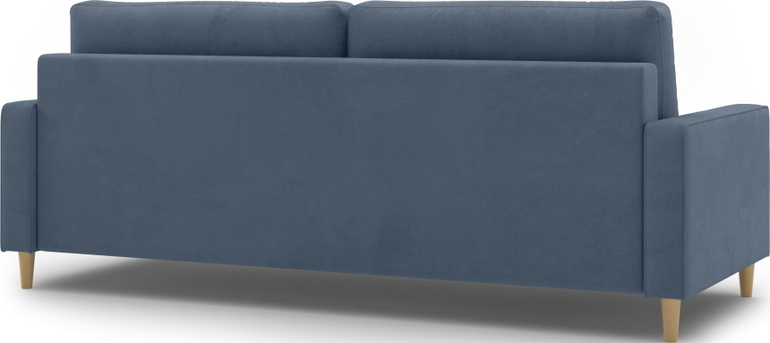 Диван прямой трехместный Lugo, модель 041, Alliance 797 (графитовый)