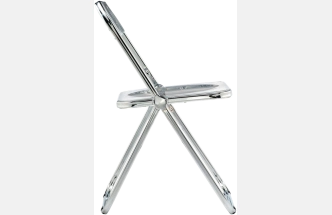 Стул Fold, пластиковый, складной, clear