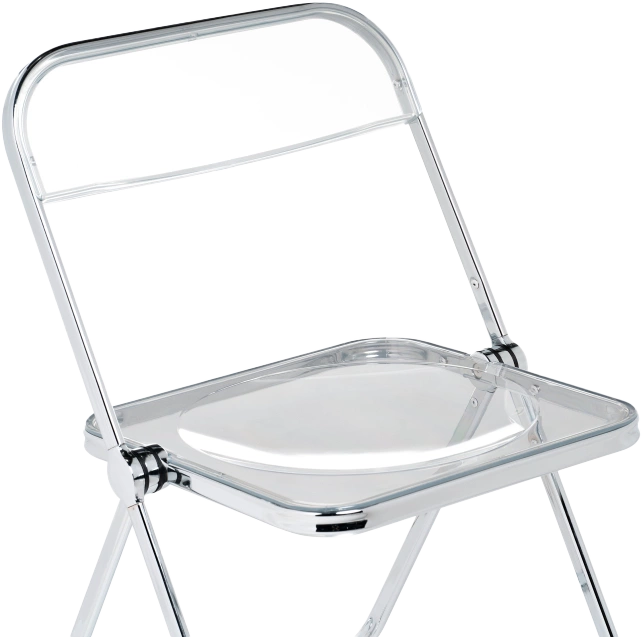 Стул Fold, пластиковый, складной, clear