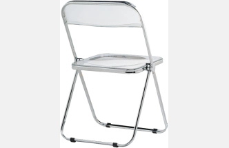 Стул Fold, пластиковый, складной, clear
