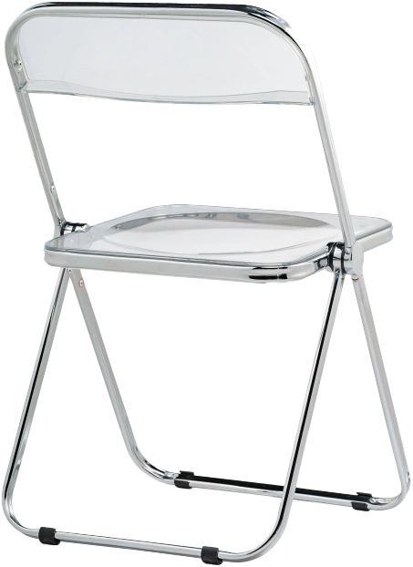 Стул Fold, пластиковый, складной, clear