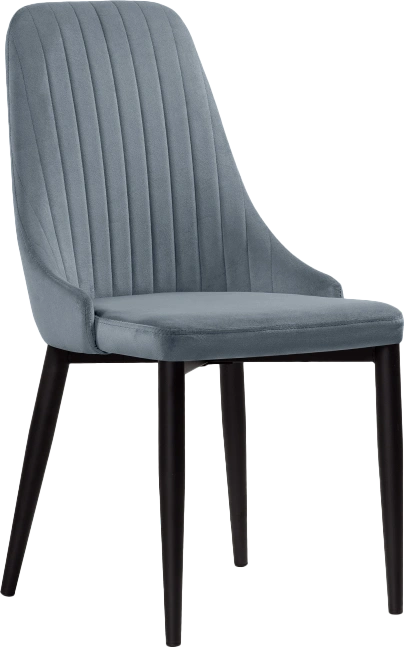 Стул Kora, на металлокаркасе, gray / black