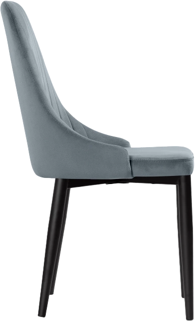 Стул Kora, на металлокаркасе, gray / black