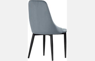 Стул Kora, на металлокаркасе, gray / black