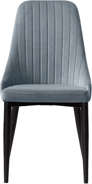 Стул Kora, на металлокаркасе, gray / black