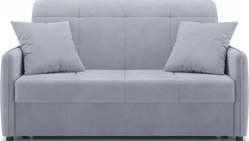 ​Диван прямой Монако 140, модель 068, Balance 900​ (светло-серый)