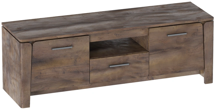 Тумба под ТВ Мальта, с полками и ящиком, таксония