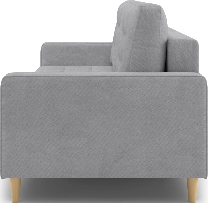 Диван прямой трехместный Lugo, модель 041, Alliance 994 (серый)