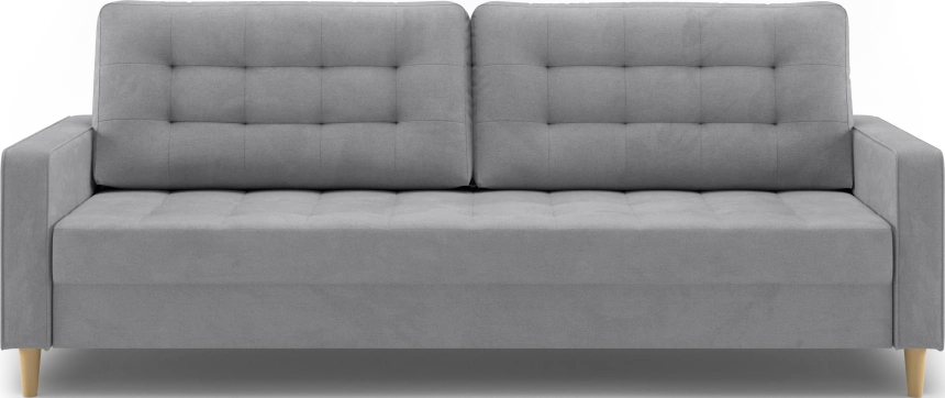 Диван прямой трехместный Lugo, модель 041, Alliance 994 (серый)