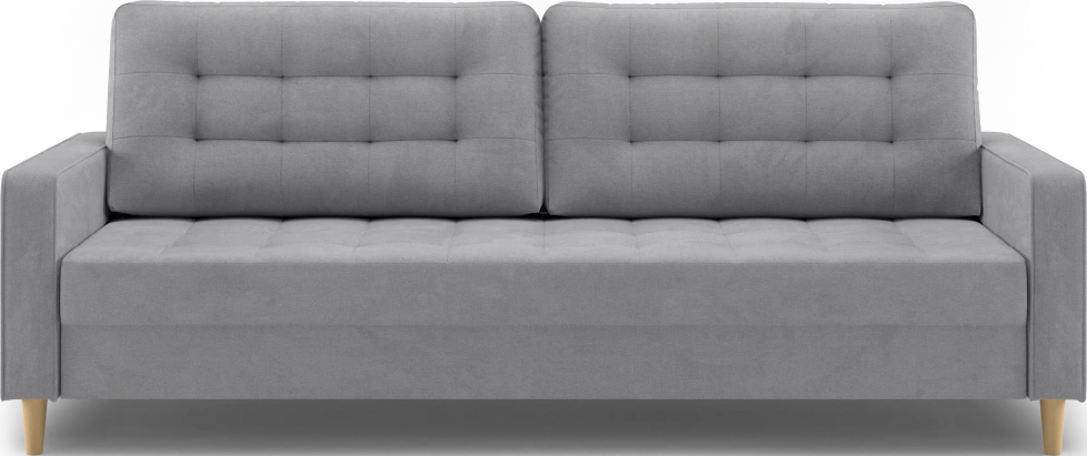 Диван прямой трехместный Lugo, модель 041, Alliance 994 (серый)