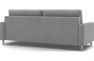 Диван прямой трехместный Lugo, модель 041, Alliance 994 (серый)