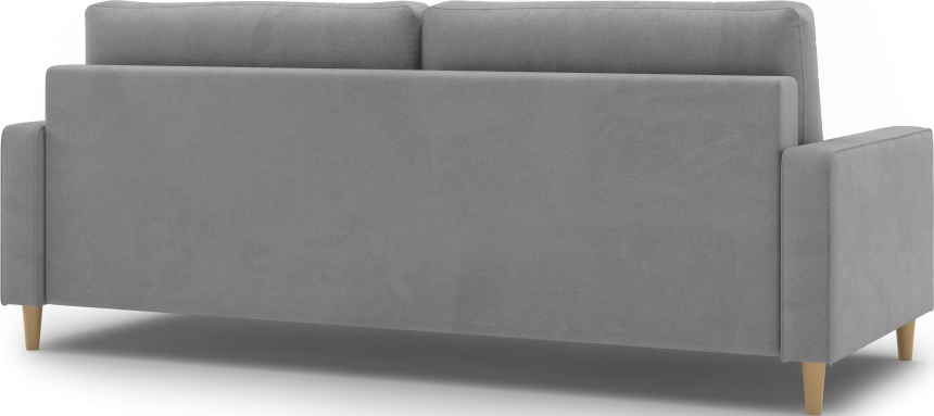 Диван прямой трехместный Lugo, модель 041, Alliance 994 (серый)