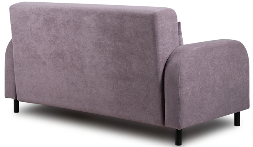Диван прямой двухместный Киото, Epic 65 Lilac (сирень)