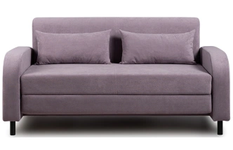 Диван прямой двухместный Киото, Epic 65 Lilac (сирень)