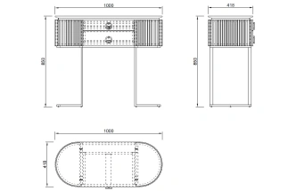 Туалетный столик Luciano 