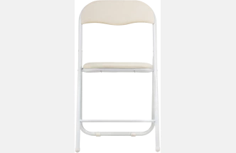 Стул Fold 1, складной, beige / white