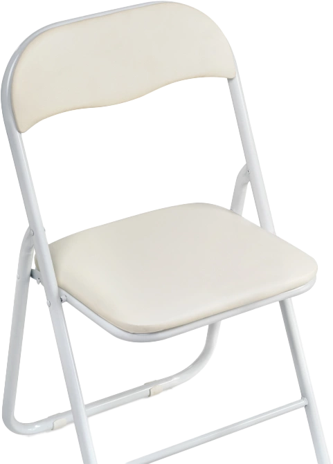 Стул Fold 1, складной, beige / white