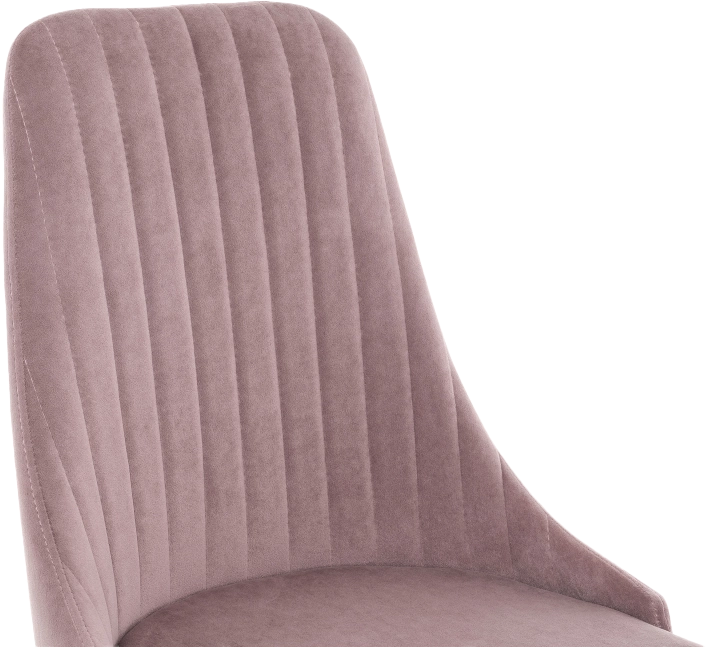 Стул Kora, на металлокаркасе, light purple / black