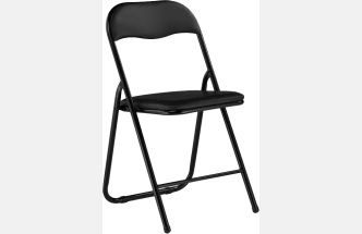 Стул Fold 1, складной, black / black