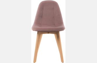 Стул Filip, light purple / wood