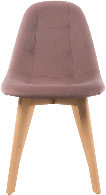 Стул Filip, light purple / wood