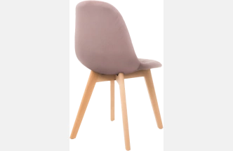 Стул Filip, light purple / wood
