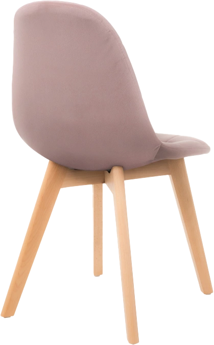 Стул Filip, light purple / wood